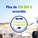 Le programme de bourses d’études « Votre famille d’abord » atteint le cap des 200 000 $ au Canada